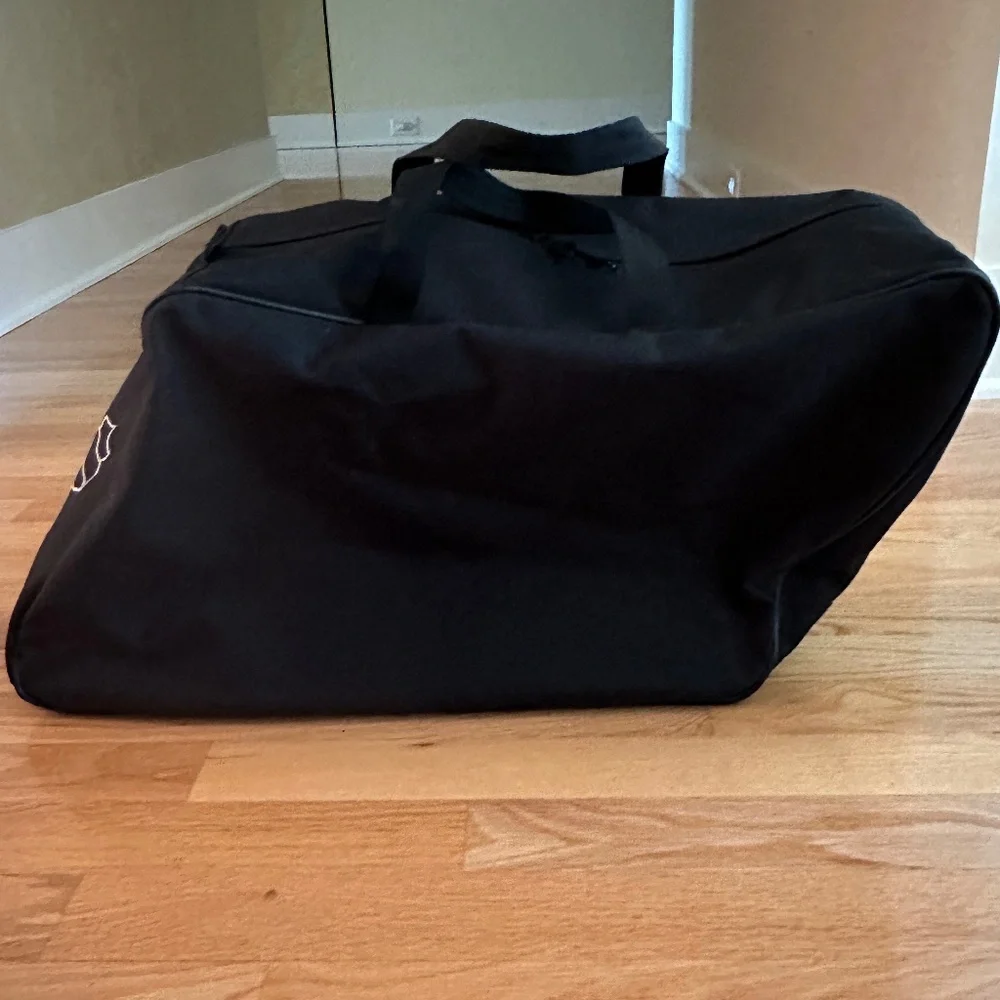 NWOT Harley Davidson Black Touring Travel Bag Canvas Duffle Bag